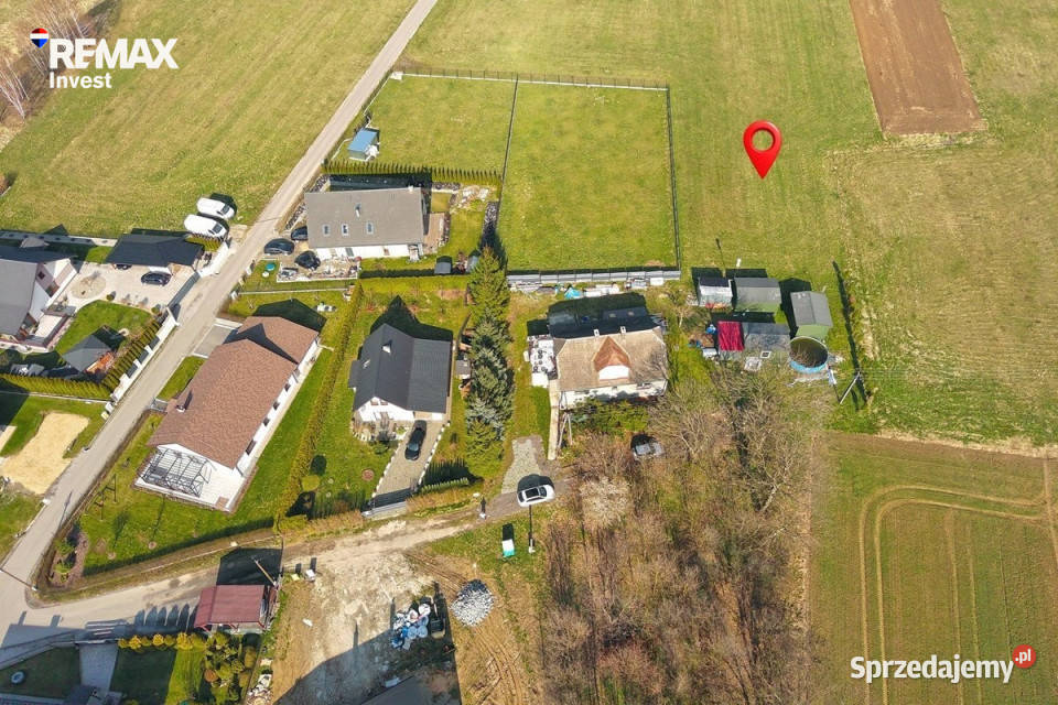 1296m2 w Czańcu z widokiem na góry i las 1296m2 Czaniec