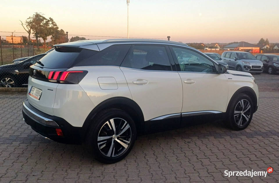 Peugeot 3008 15 BlueHDI GTLine Navi Kamera Rok produkcji 2018 Suchorzew