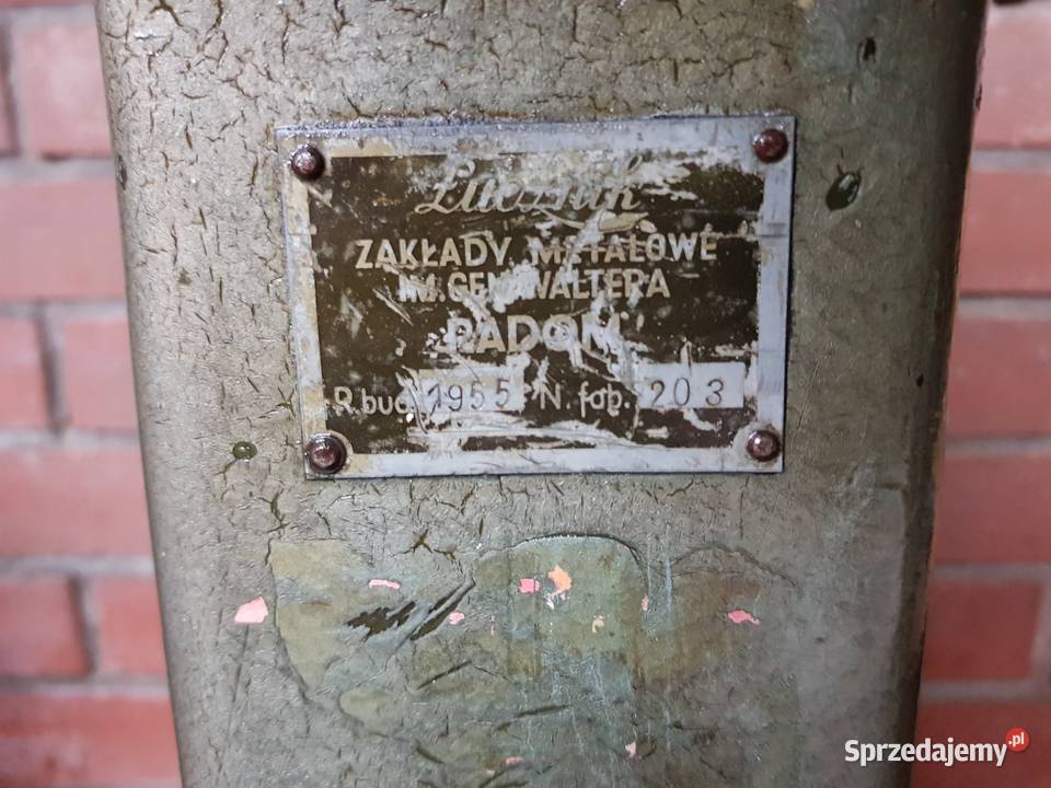 Twardościomierz ROCKWELLA Łucznik polski stan Produkcja
