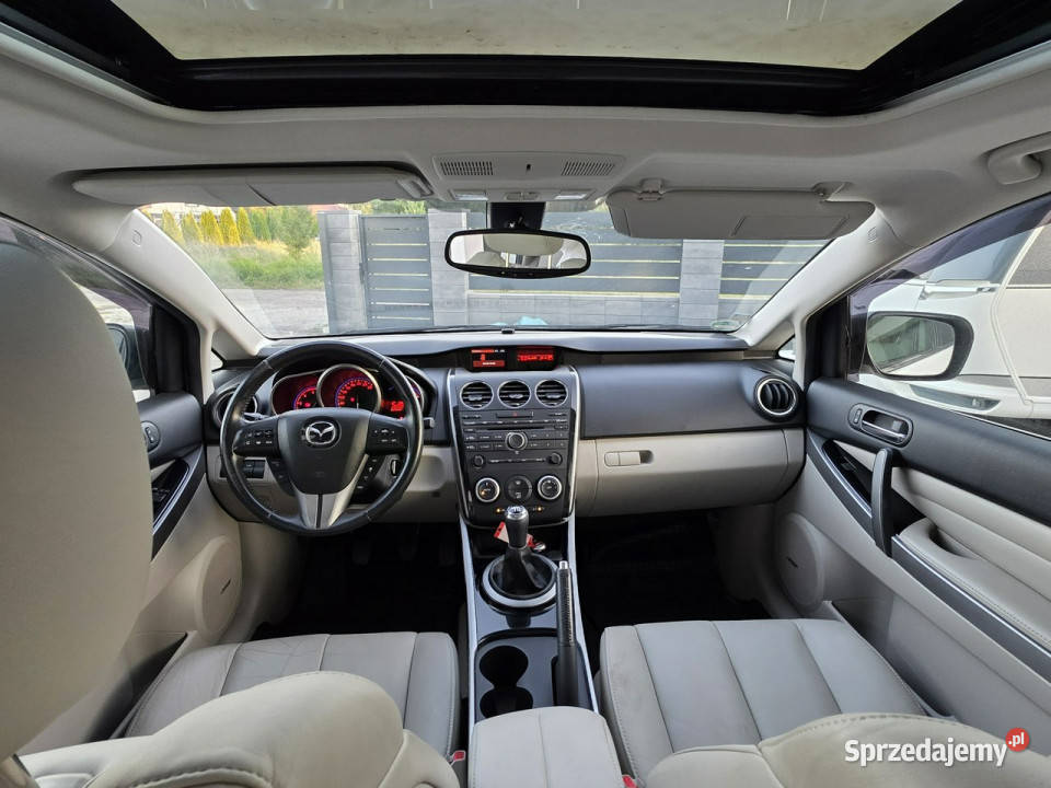 Mazda CX7 Bezwypadkowy 4x4 kamera xenon skóry nieuszkodzony Czarnków