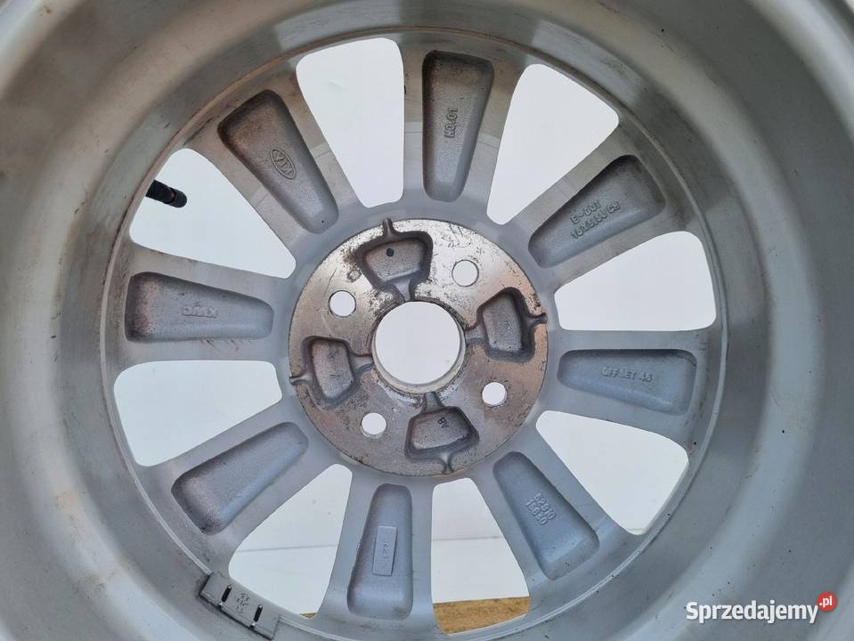 Kia Rio II KOŁO ZAPASOWE Zapas felga alufelga Średnica 15" Rudka
