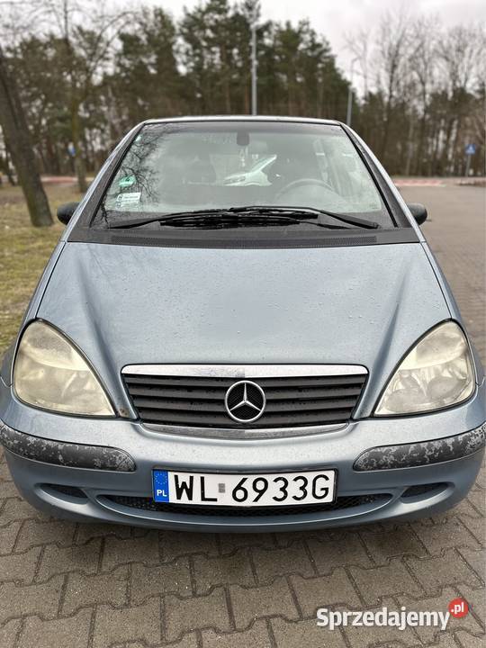 Mercedes klasa A A160 2002 benzyna Legionowo