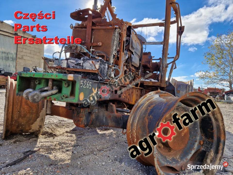 John Deere 5080M części silnik skrzynia biegów sprzedam
