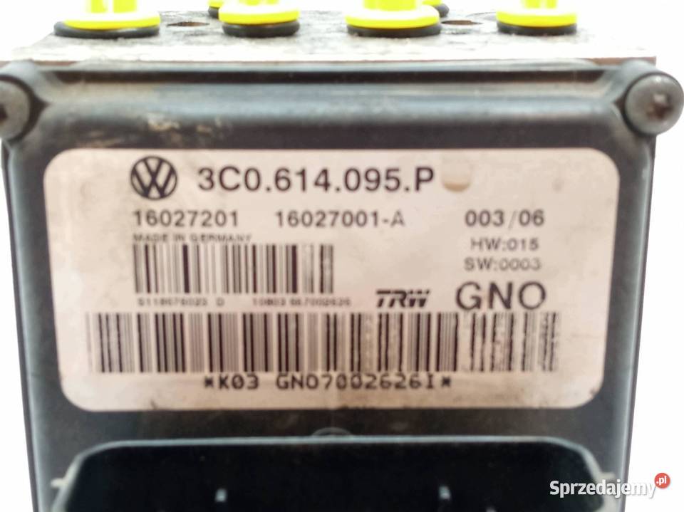 POMPA ABS 3C0614095P VW Volkswagen Passat VI świętokrzyskie