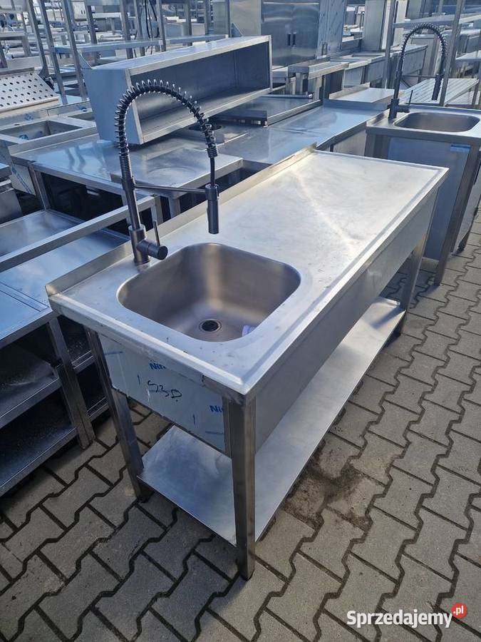 Zlew Gastronomiczny 1 Komorowy Z Blatem Roboczym Ostrów Wielkopolski