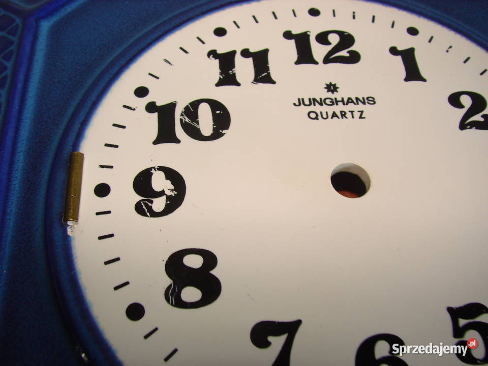 Junghans Quartz ceramiczna tarcza zegara Pruszcz Gdański