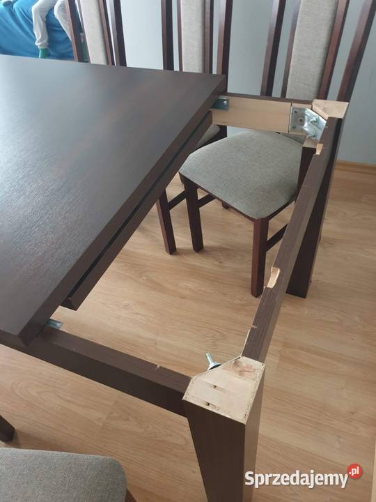 Stół drewniany rozkładany 160x90 230x 90 z