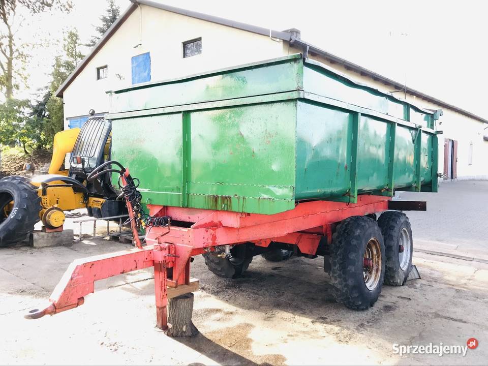 Przyczepa Tandem Rolnicza Skorupa nieuszkodzony