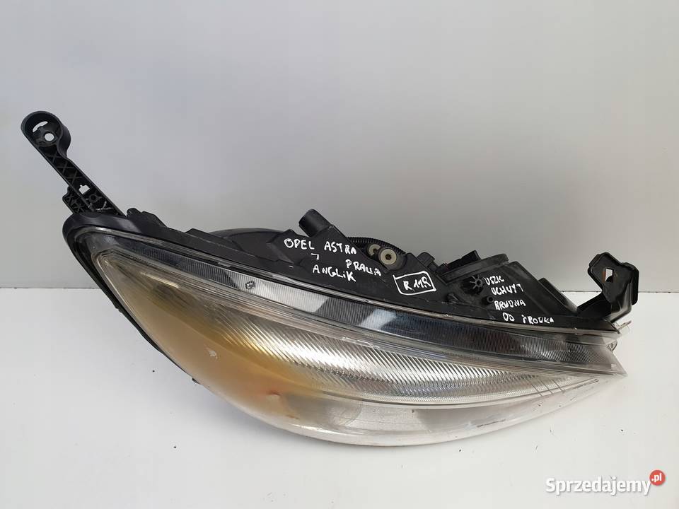 LAMPA PRAWA Opel Astra J IV 0912r PRZEDNIA prawy Rudka sprzedam