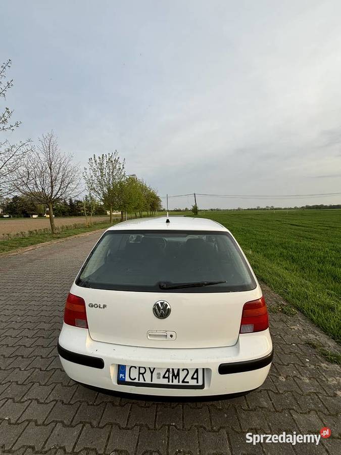 Volkswagen Golf IV 14 LPG Biały 75KM Chełmża
