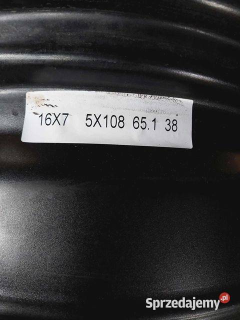 Felga stalowa 16 5x108 ET 38 Korczowa sprzedam