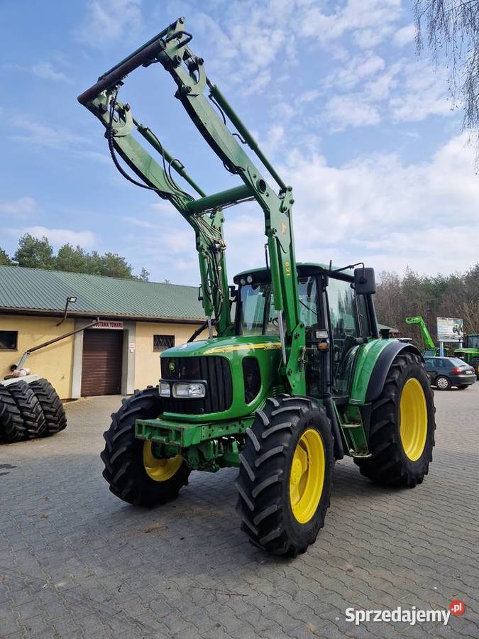 John Deere 6320 z turem Jd 6230 na zwykłej Laskowiec