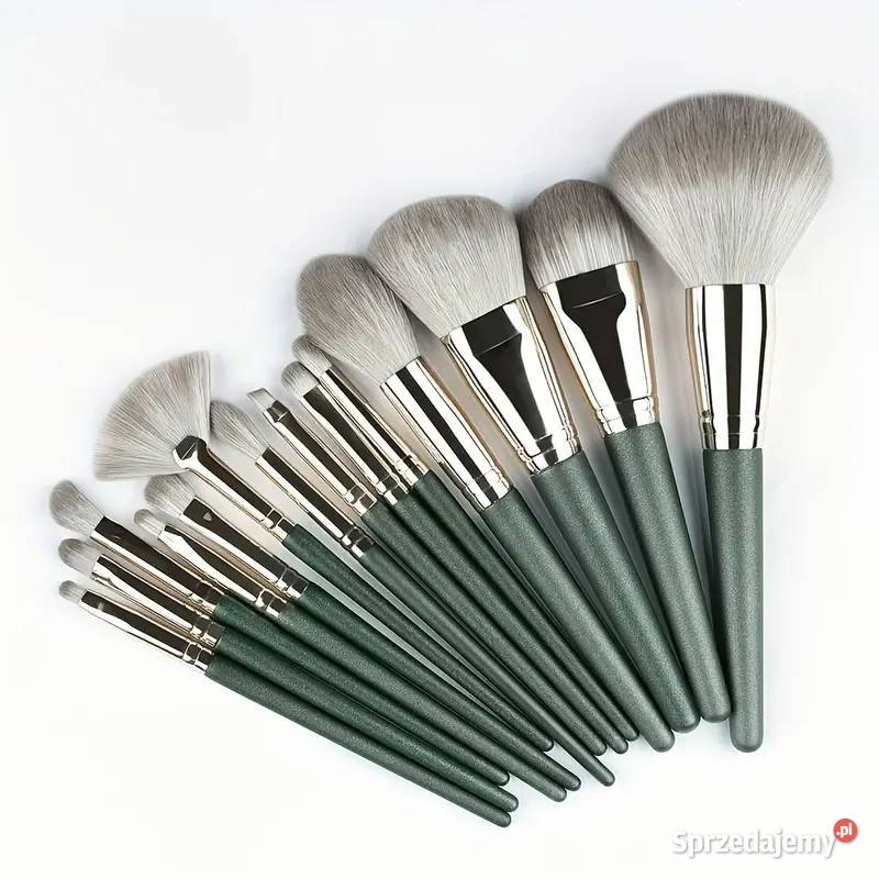 Zestaw Pędzli do Makijażu 14 Częściowy AS Kosmetyka i fryzjerstwo