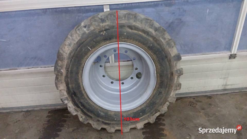 Koło felga opona 110020 Shikari skl800 koparka kujawsko-pomorskie Brodnica
