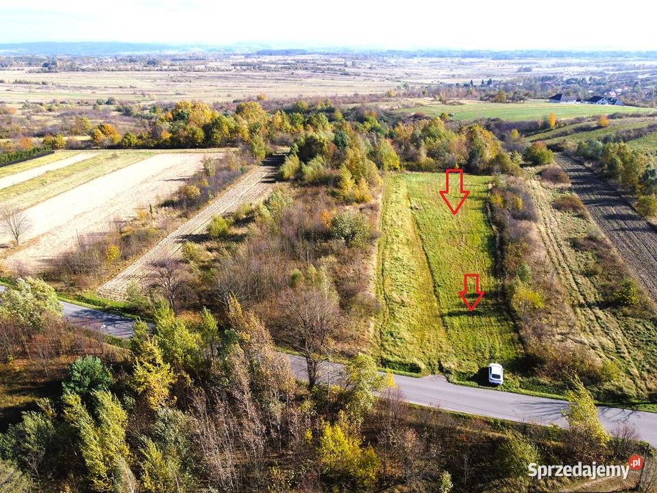Działka budowlana z WZ Cieklin Sprzedaż podkarpackie sprzedam