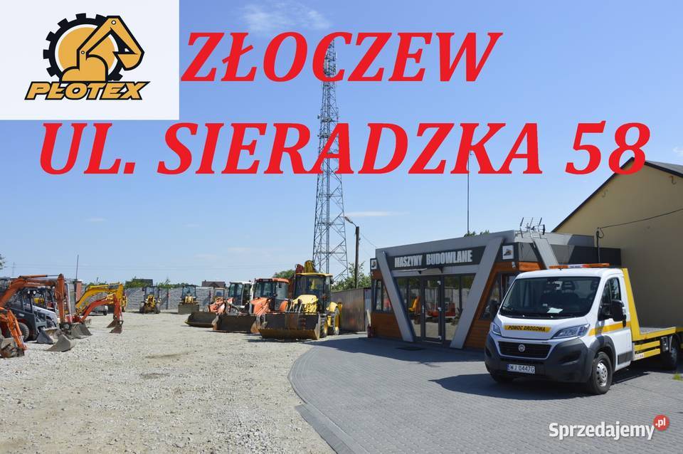 Mini KoparkoŁadowarka JCB 1CX BRUTTO dużo łyżek Złoczew