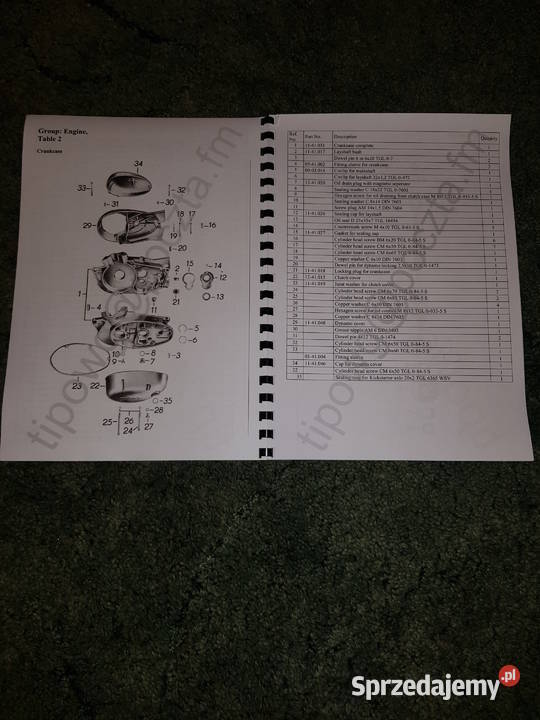 Katalog części MZ TROPHY ES 1252 ES 1502