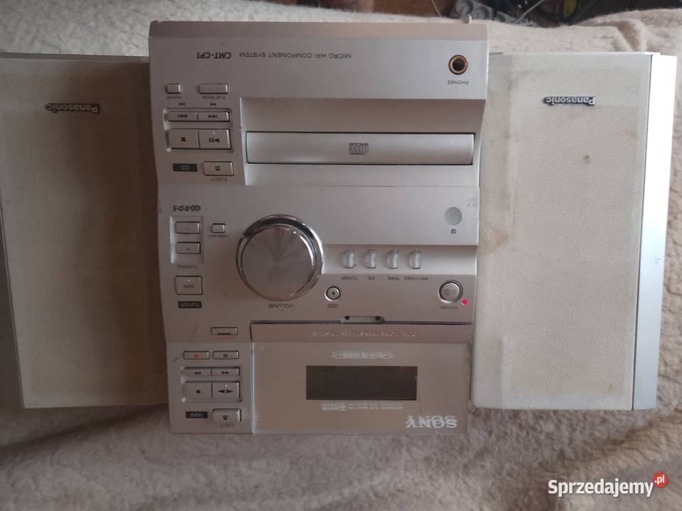 miniWieża Sony CMTCP1 z kolumnami Panasonic Legnica