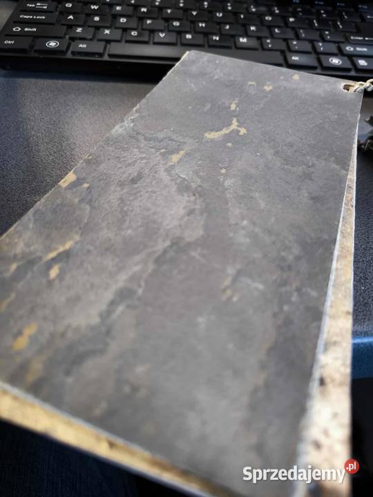 Fornir Kamienny Łupek Black Gold tapeta 2MM Gdynia