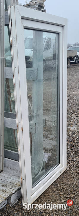OKNO KacprzaK 85X162 OKNA Używane Plastikowe PCV