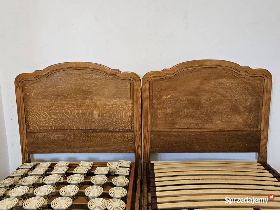 Dwa łóżka ludwikowskie 95x200 sprzedam