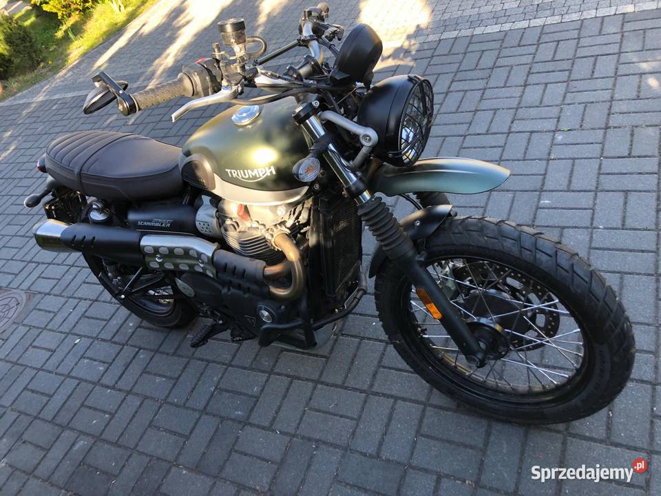 Triumph Street Scrambler 900 15000km Częstochowa sprzedam