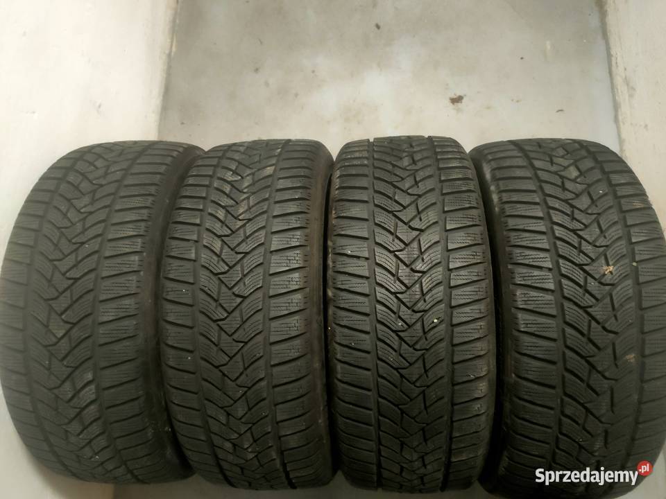 komplet 4 używanych opon zimowych Dunlop Winter wielkopolskie Leszno