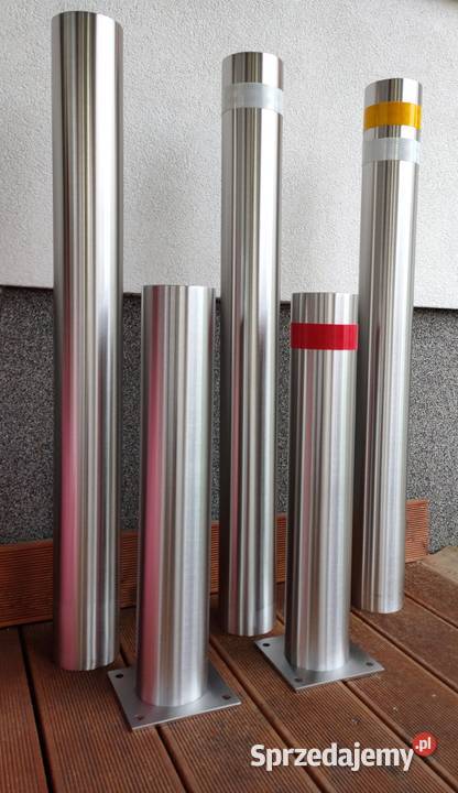 Słupki uliczne parkingowe odblaskowe stal Kraków