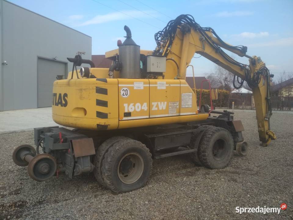 Koparka dwudrogowa ATLAS 1604 KZW 2003 r Koparki Stary Sącz