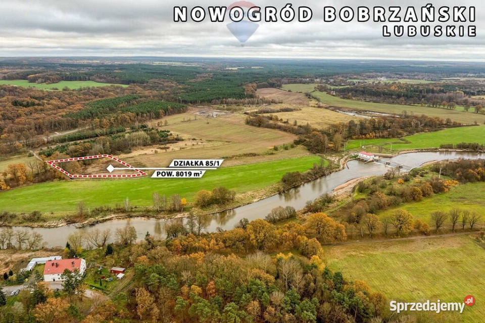 Na sprzedaż działka rolna z dużym potencjałem 0m Nowogród Bobrzański