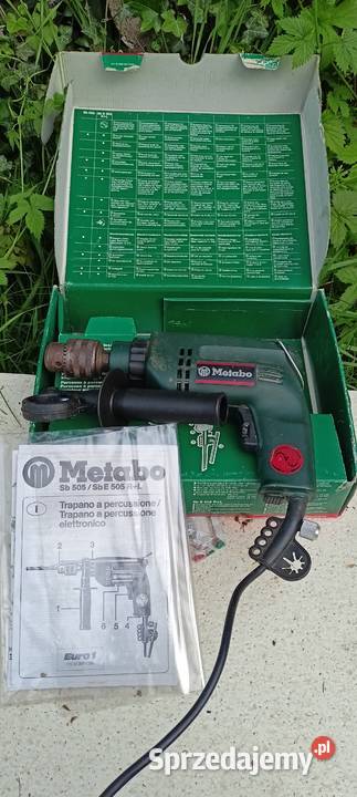 Metabo SB E 505 RL wiertarka udarowa o mocy 500 Sędziszów sprzedam
