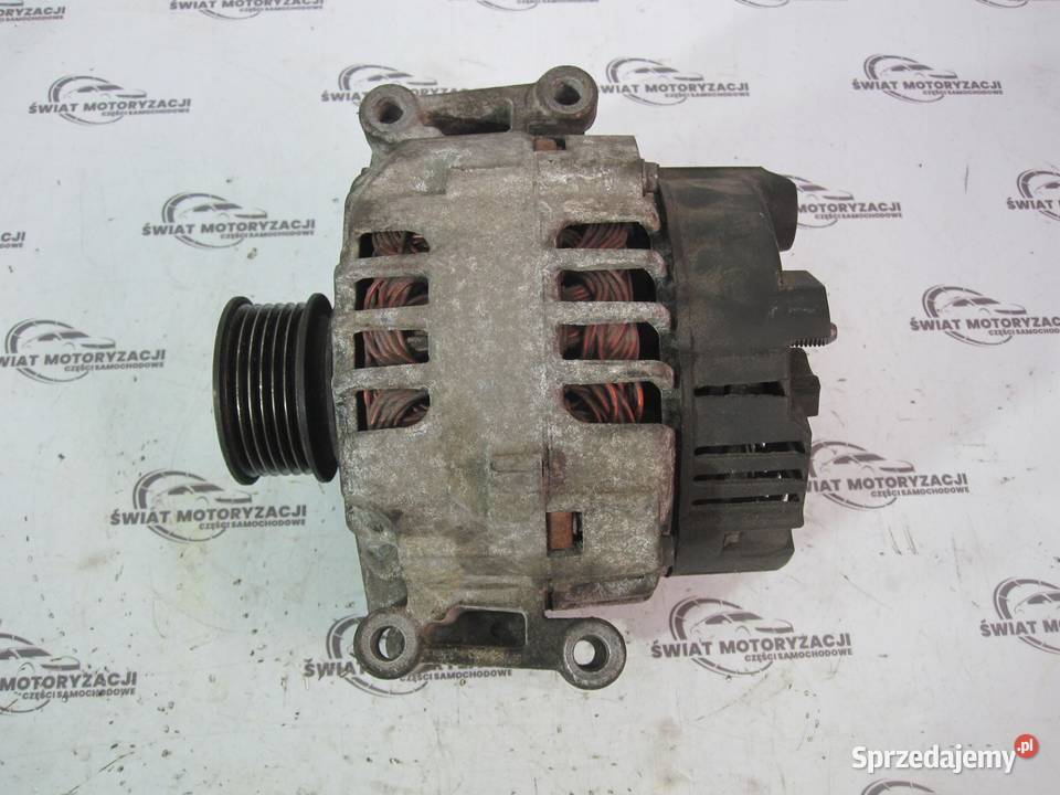 AUDI A4 20B ALT 05r 166 alternator 06B903016AF osobowe Układ elektryczny silnika świętokrzyskie