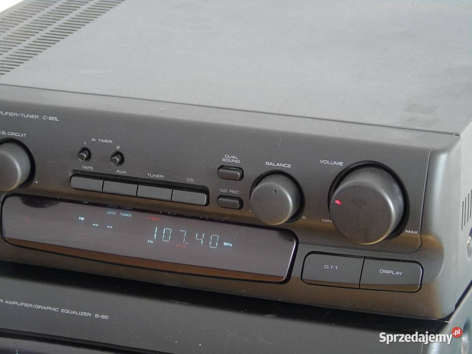 Wzmacniacz radio i korektor graficzny Kenwoo