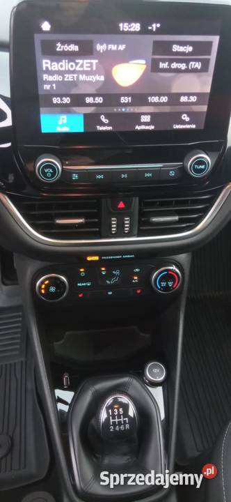 Ford Fiesta Mk8 10 2018r 101 LED Tempomat kurtyny powietrzne Zbąszyń sprzedam