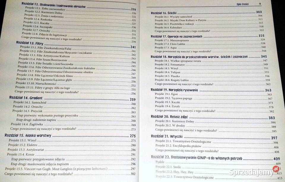 GIMP Praktyczne projekty Włodzimierz Gajda Rok wydania 2011 Chełm