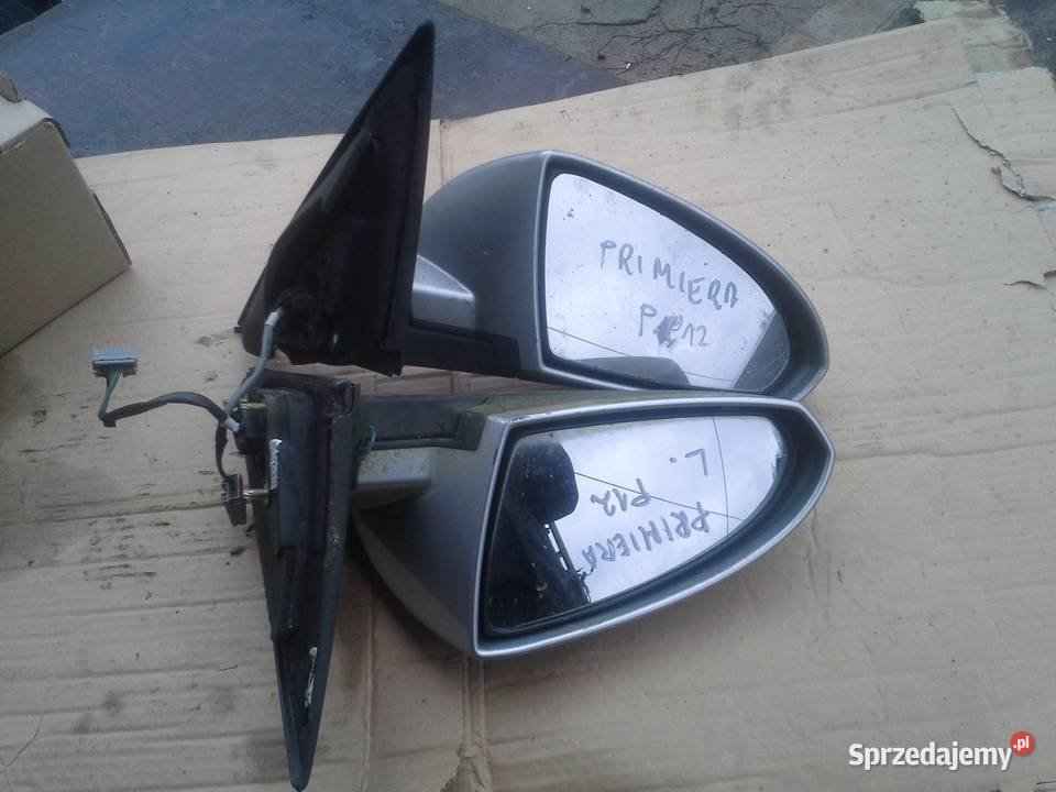 NISSAN PRIMERA P12 lusterko KY0G lusterka zewnętrzne Części samochodowe Dębno sprzedam