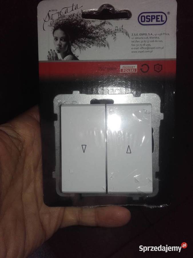 Przełącznik do sterowania żaluzjami okiennymi Będzin sprzedam