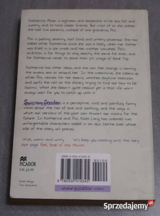 Kate Long Swallowing Grandma Siedlce