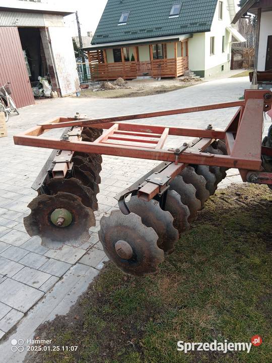 brona talerzowa 22 metra Łopiennik Górny