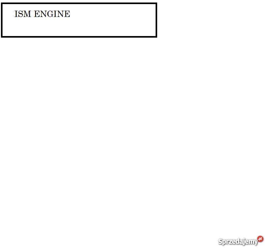 ISM N844 silnik katalog części