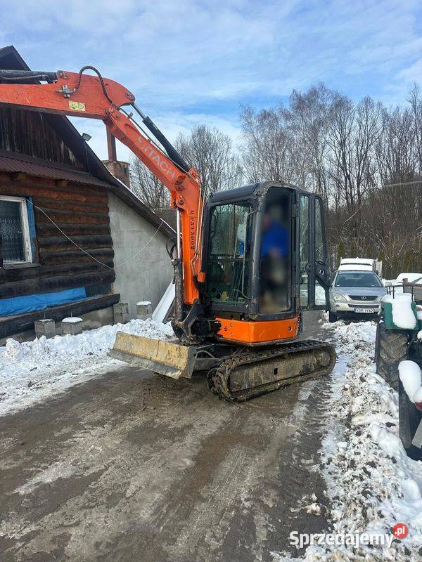 Minikoparka Gąsienicowa HITACHI ZX33 ZX33U3 CLR Tymowa