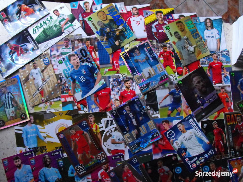 Super karty piłkarskie PANINI TOPPS Różne Zestaw Mykanów
