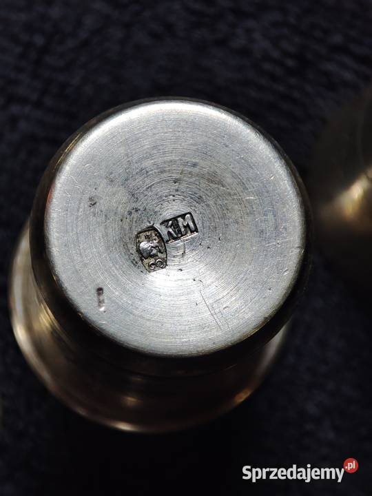 Kubki i kieliszki kiduszowe srebro Warszawa