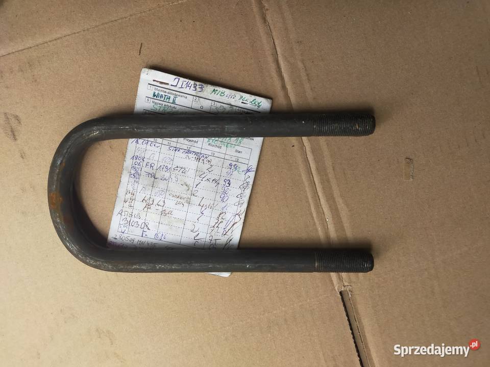 Strzemię resoru M18x15x92x235255 delikatny łuk Pozostałe Brzozówka