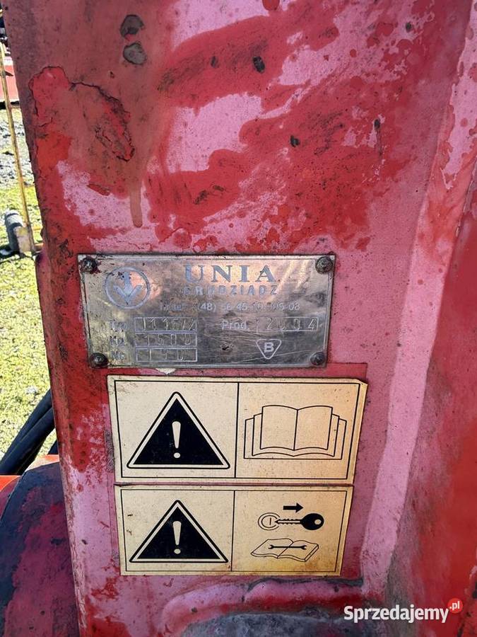 Plug obrotowy Unia ibis XXL 140SZ 4 dolnośląskie Bogunów sprzedam