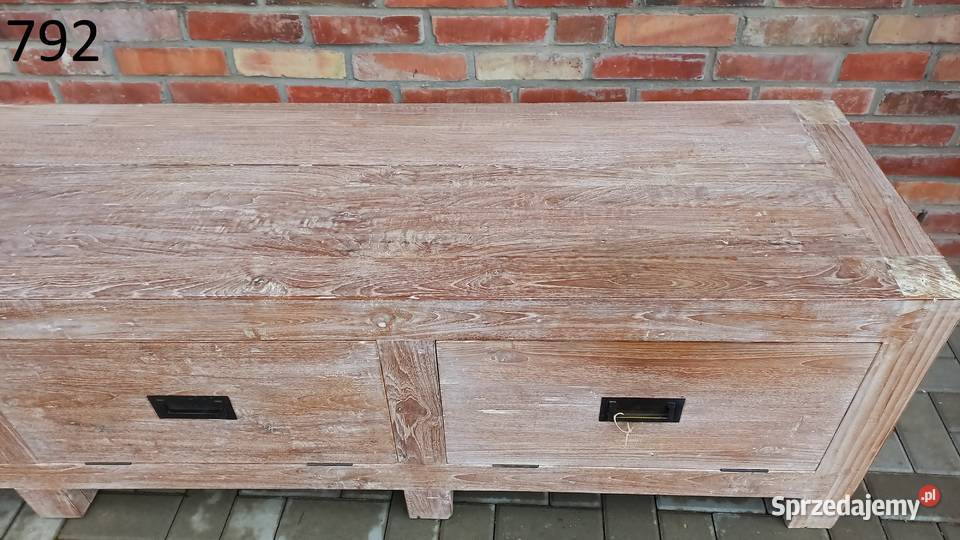 Szafka RTV Komoda drewniana kolonialna Szafka Komody Gawroniec