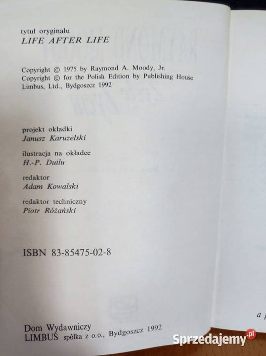 Życie życiu Raymond Moody Pozostałe świętokrzyskie Kielce