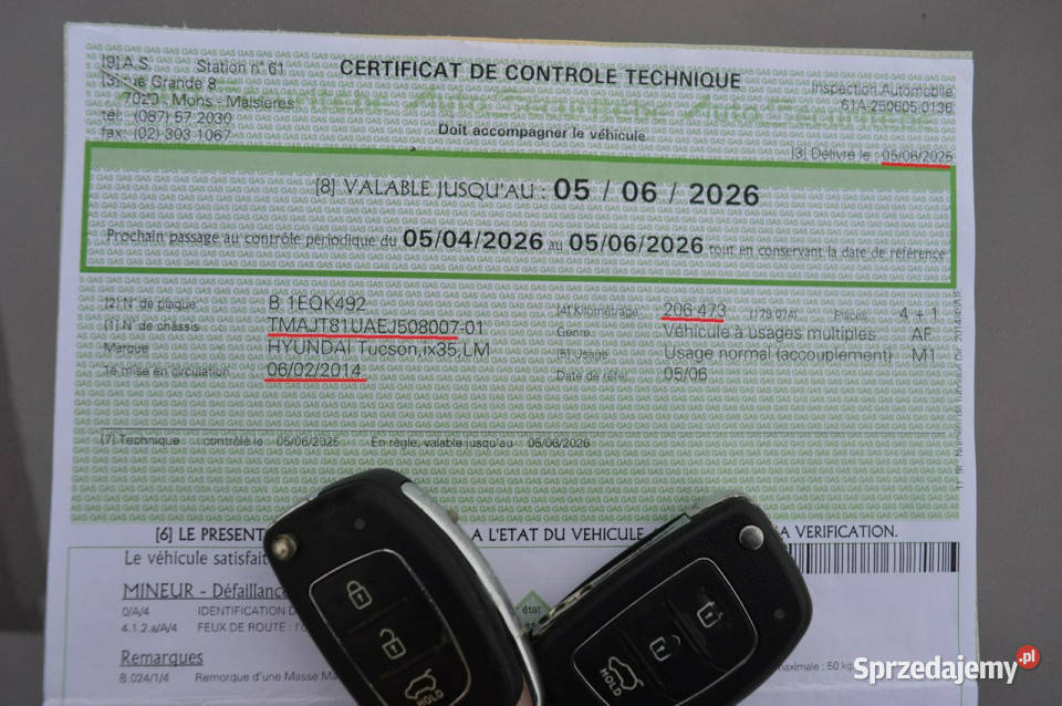 Hyundai ix35 17 CRDi Serwis LED Klimatyzacja kurtyny powietrzne lubelskie Hrubieszów