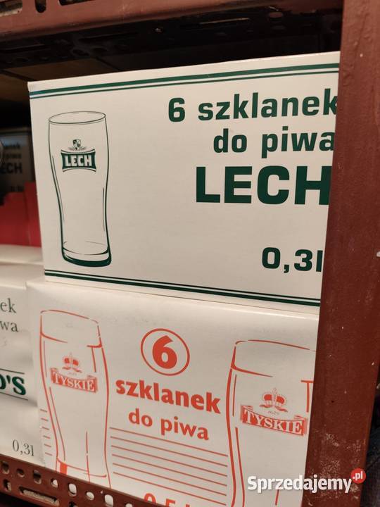 Szklanki do piwa kilkadziesiąt sztuk różne Szklanki i kufle Zastawa stołowa Radzyń Podlaski