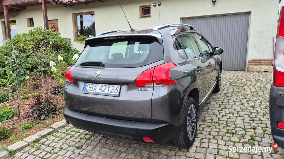 peugeot 2008 niski przebieg 2008 Wałbrzych